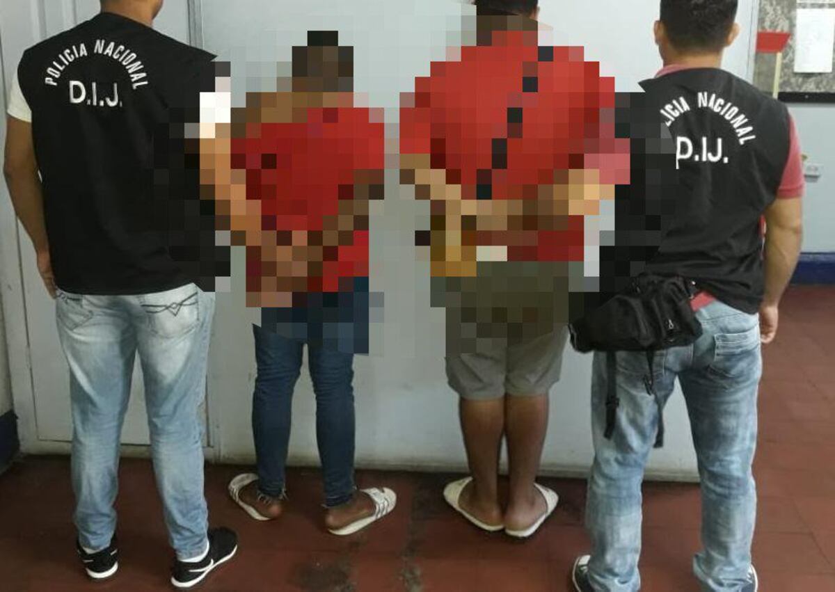 Capturan a dos pandilleros. Se les daña la Navidad