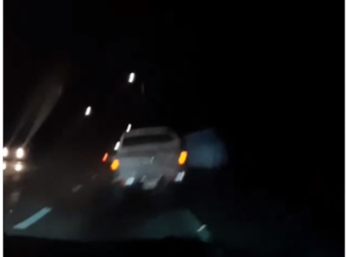 Borracho es capturado por conducir temerariamente por el Puente de las Américas. Video viral