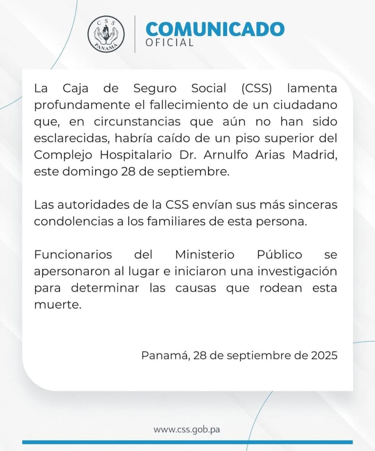 Encuentran cuerpo sin vida en alero de la Especializada