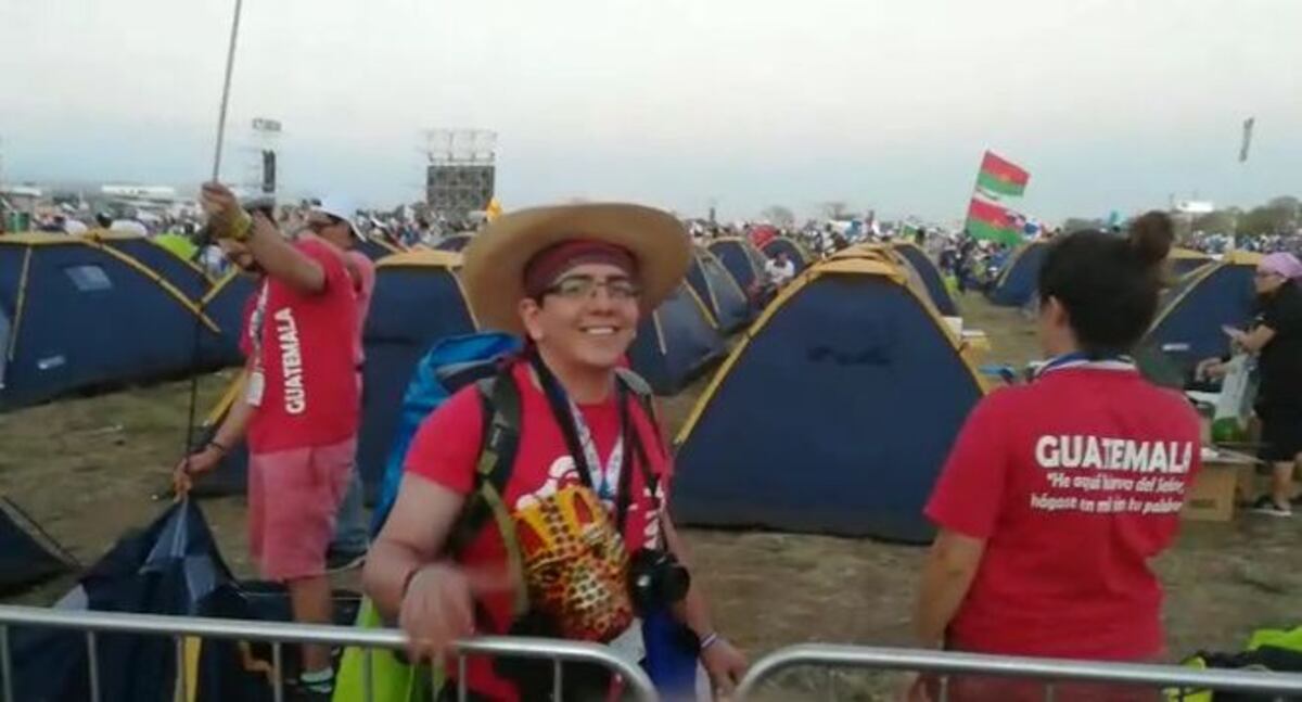 Peregrino: 'Hasta los que no estaban interesados en la JMJ nos ayudaron'. Video