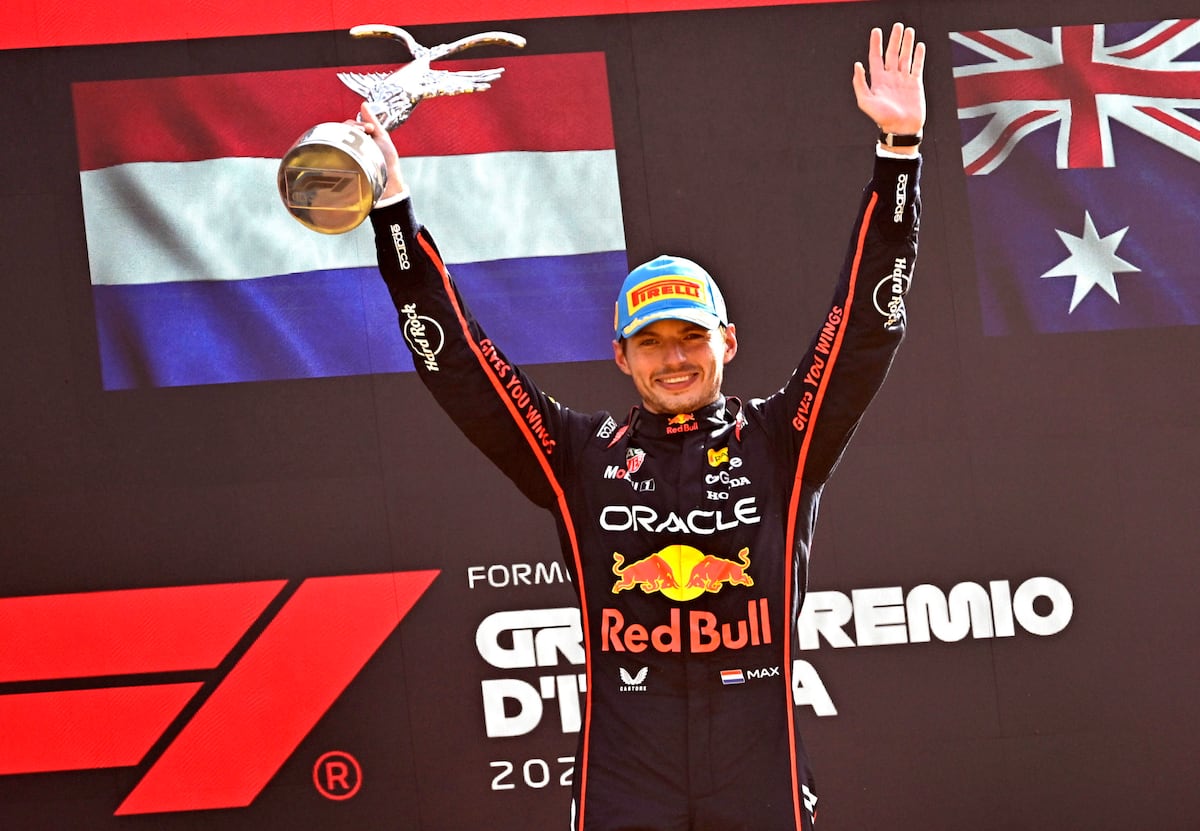 Max Verstappen bate récord de velocidad en el Gran Premio de Italia y hace historia en la F1