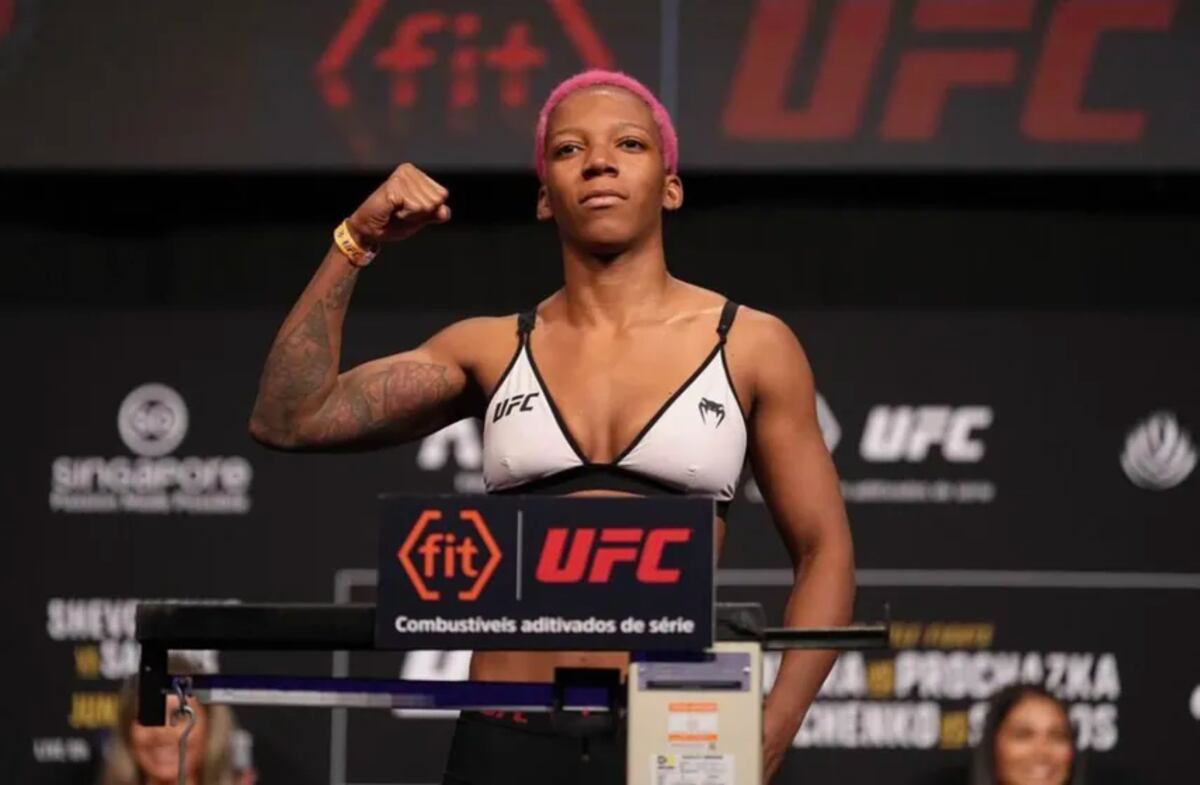 Todos con la ‘Pantera’. Joselyne Edwards combate hoy en el UFC 275 de Singapur. Video.