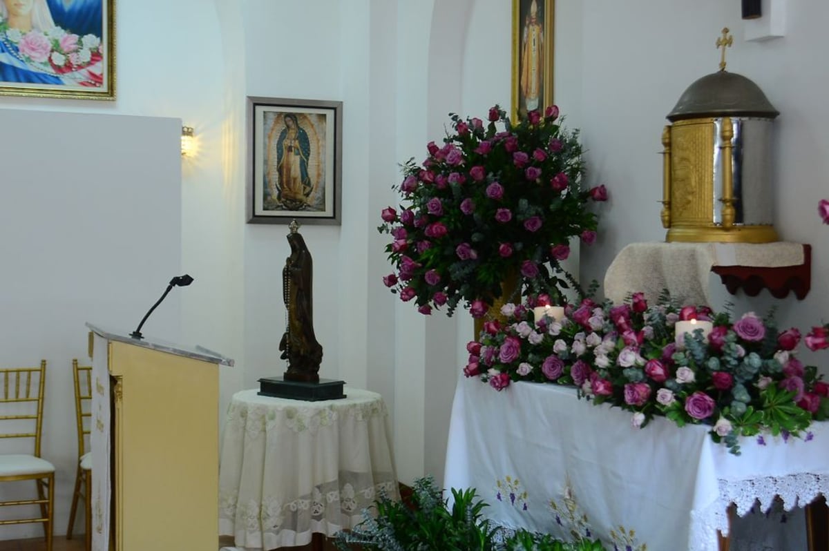 FOTOS | Conozca la íntima capilla a la que asiste la pareja presidencial