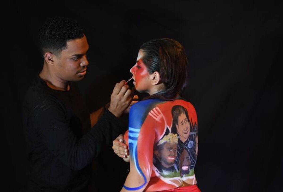 Panameña cumple su reto y se marca a la Selección de Panamá en su cuerpo