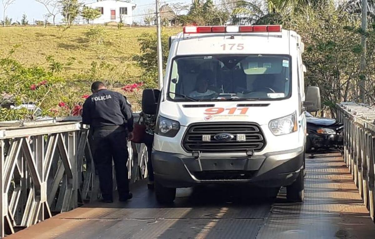 Tres heridos dejó un accidente de tránsito en  Caño Quebrado de La Chorrera