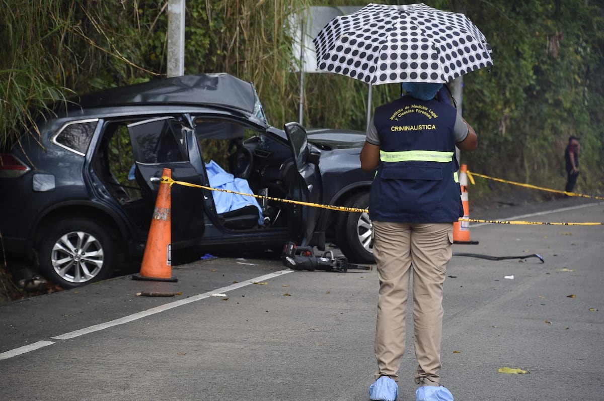 Tragedia en el kilómetro 8: Lluvia y fatal accidente se cobran una vida en el Corredor Norte