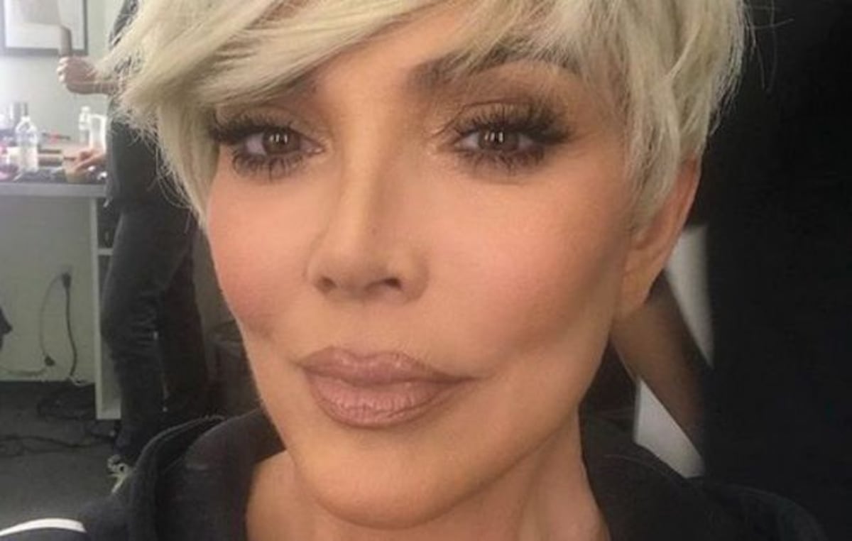 Kris Jenner inicia 2018 con cambio de look