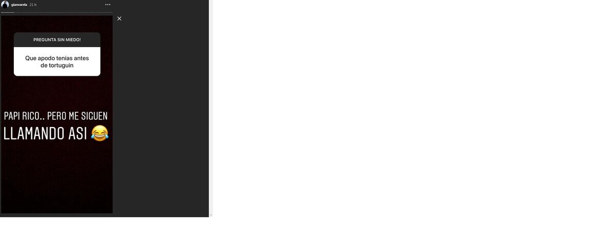 'Tener plata no te hace más jat':Gian Varela.Admite le dicen 'Tortuguín',pero...