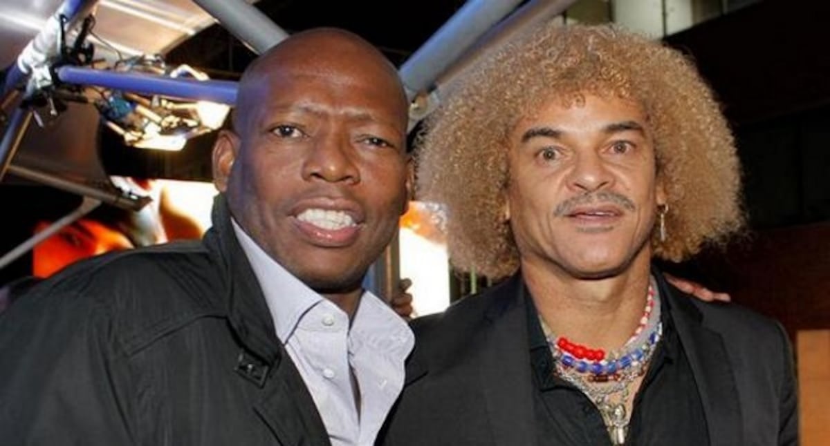 Graciosa la sorpresa que el 'Tino' Asprilla le dio al 'Pibe' Valderrama  