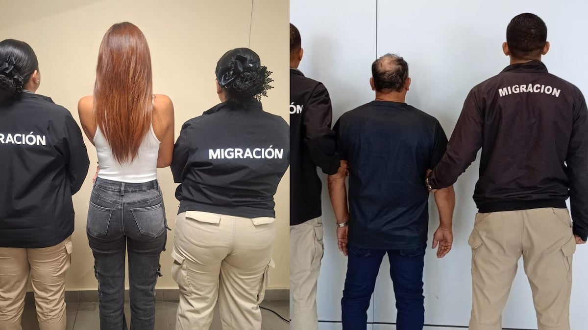 Con ‘look’ de viaje, pero con alerta encima: hombre y mujer quedaron retenidos en Tocumen