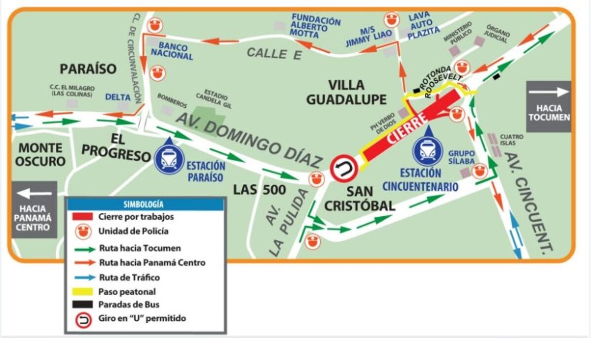 Se anuncian cambios viales por montaje de paso peatonal de la Línea 2 del Metro