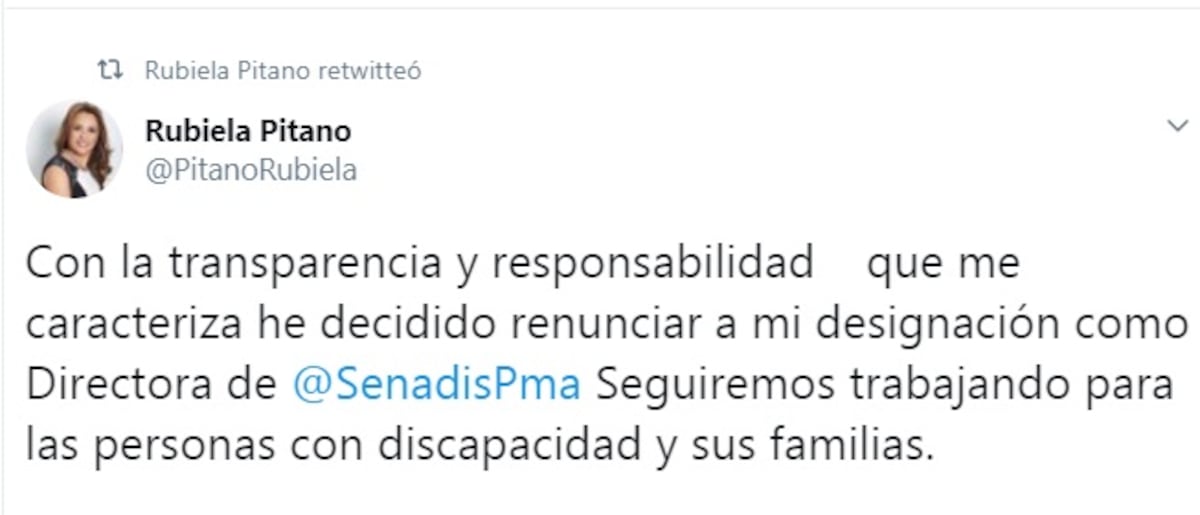 Otra renuncia en Gobierno de Nito. Directora de Senadis declina, debe enfrentar caso legal