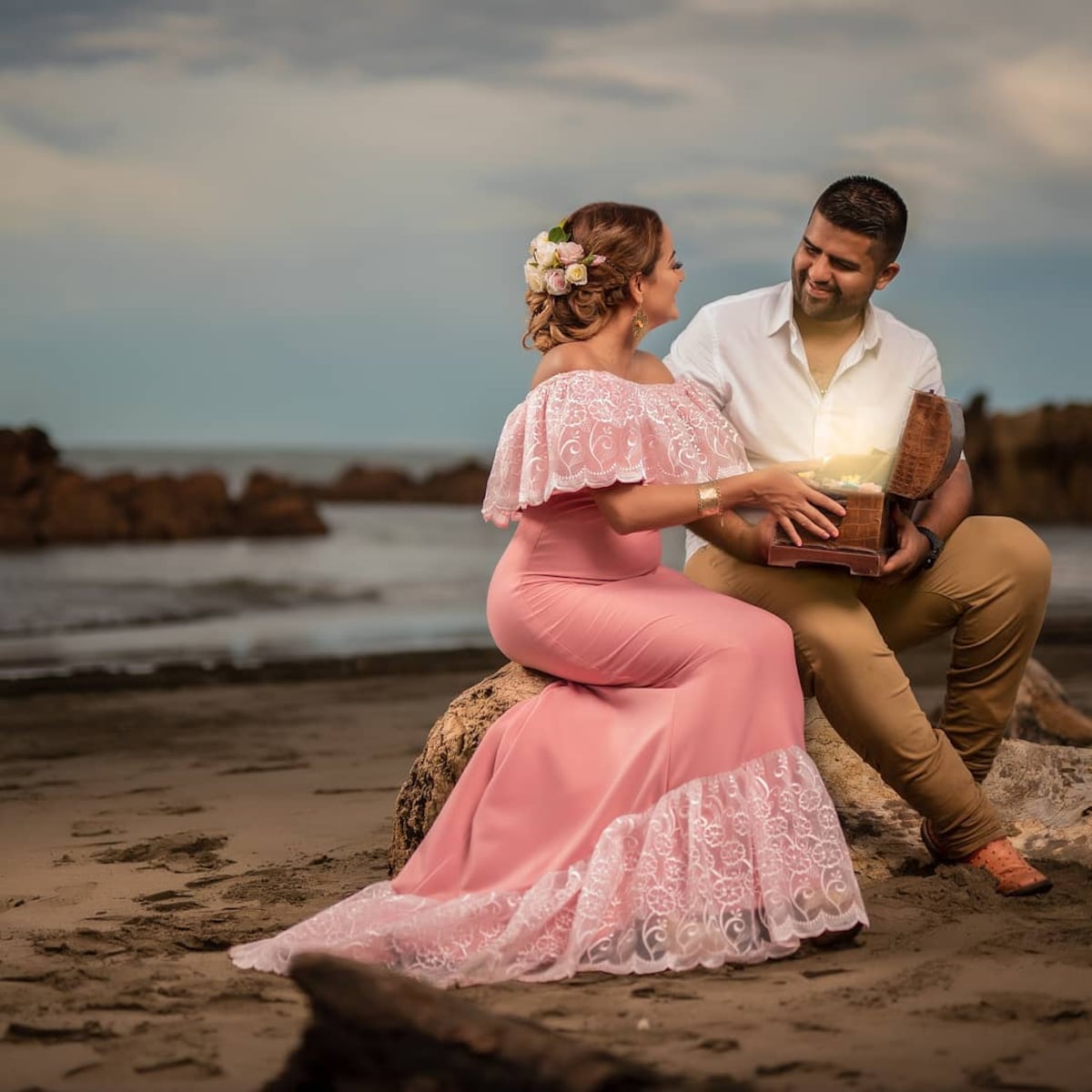 ‘La Pomposa’ Karen Peralta anuncia que espera a su primogénito, Mauro Alejandro +Fotos