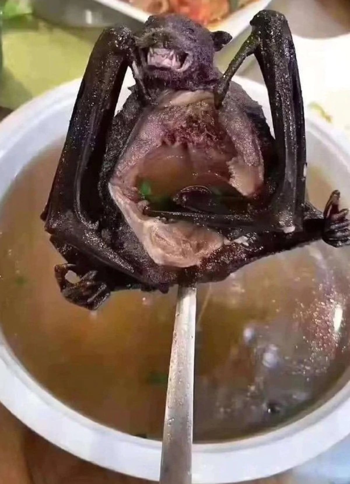 Esta es la ‘famosa’ sopa de murciélago a la que relacionan con el brote de coronavirus
