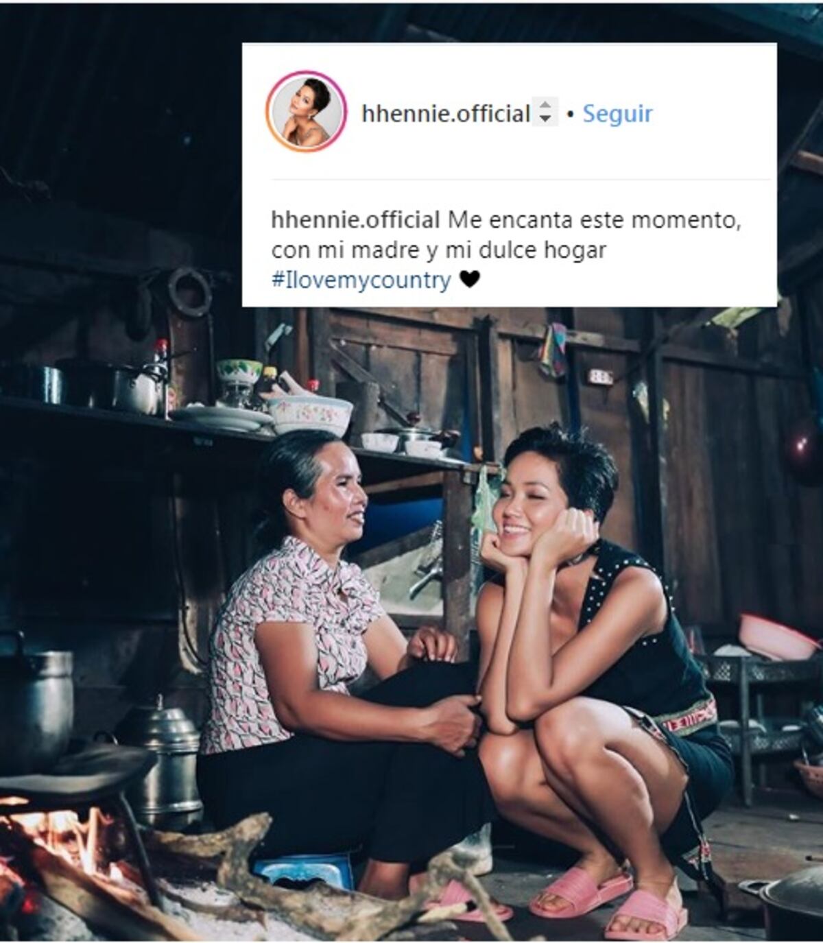 Miss Vietnam muestra su humilde hogar junto a su madre en las redes