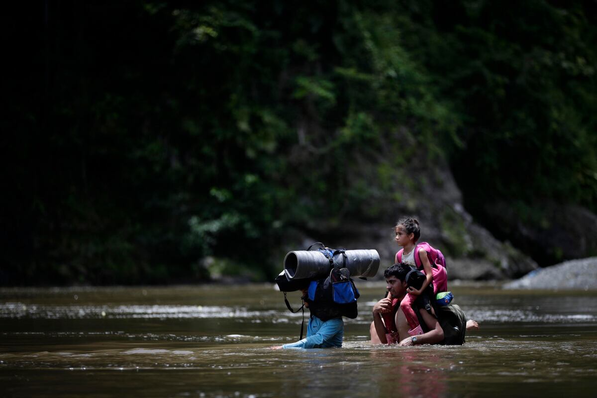 En 14 años más de un millón de migrantes han atravesado la inhóspita  selva del Darién