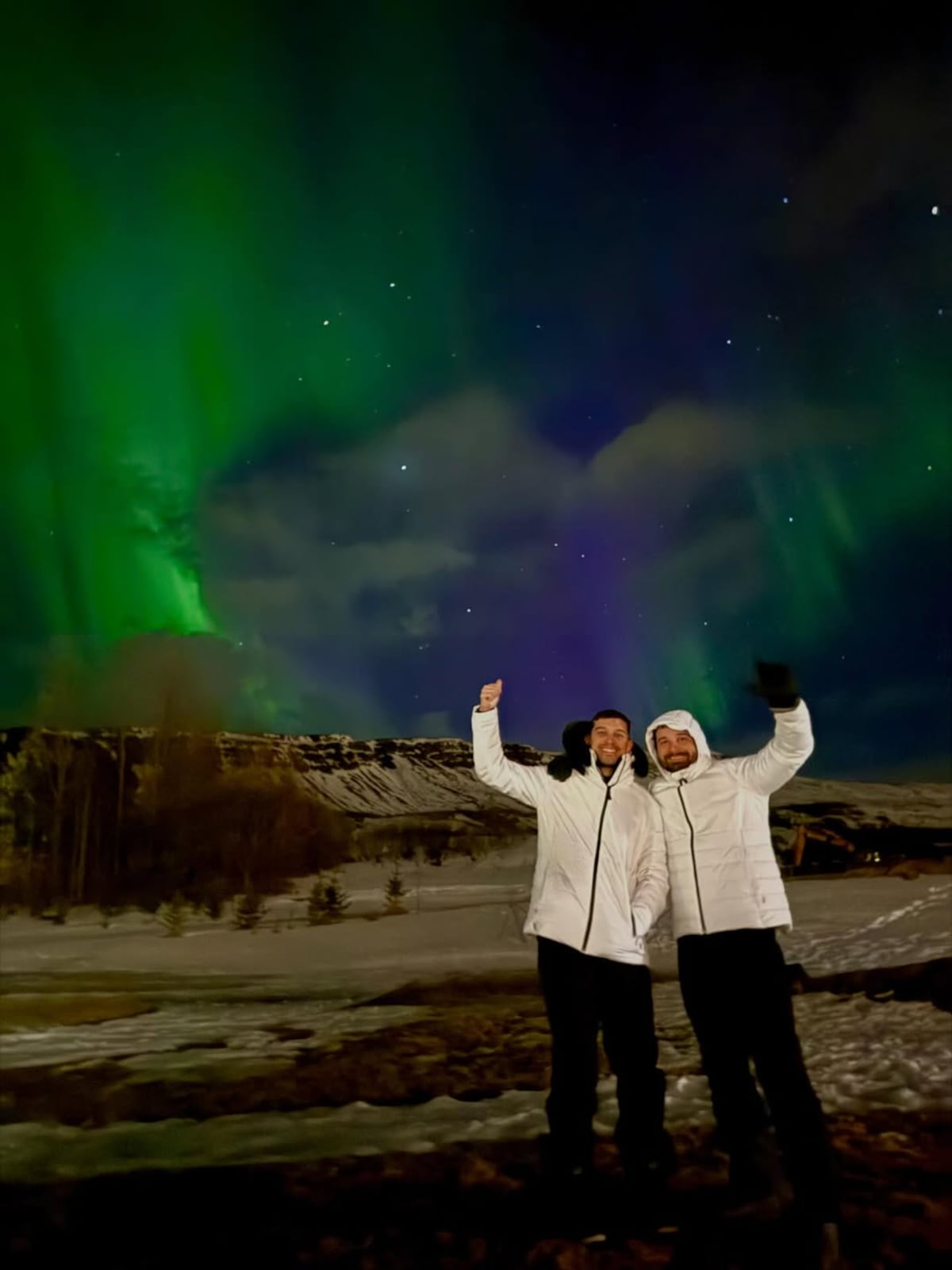 Amor sobre hielo: Fufo Rosario y Carlos Duque se casan en la mágica Islandia