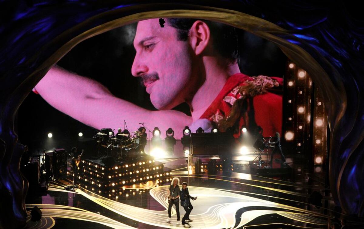 Así abrió Queen la edición 91 de los premios Óscar
