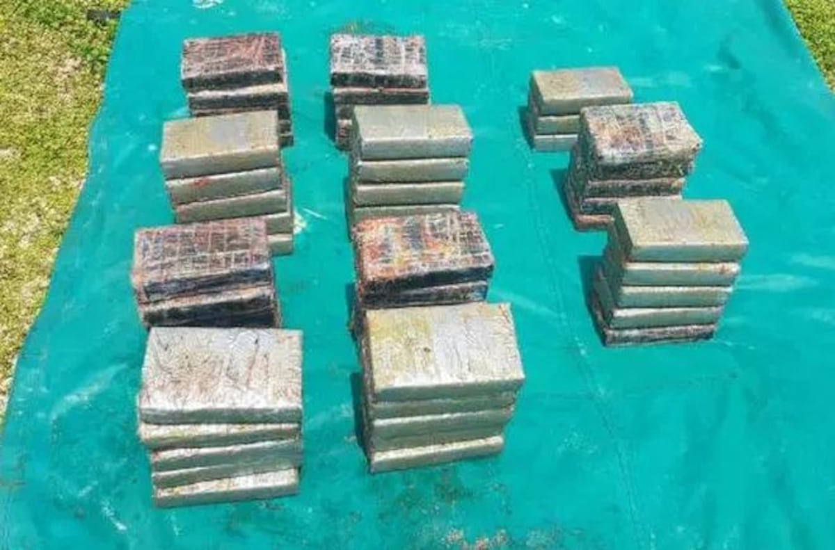 Senafront incauta 53 paquetes de drogas en una lancha 