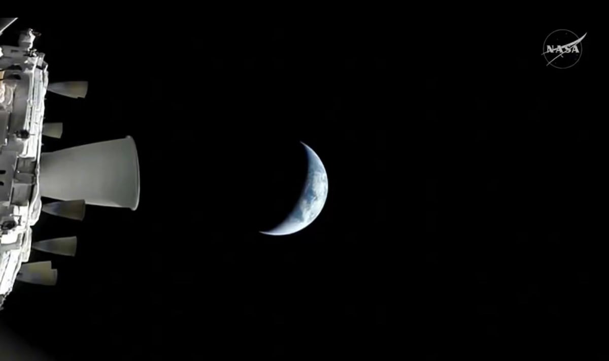 Artemis II envía sus primeras postales desde el espacio rumbo a la Luna