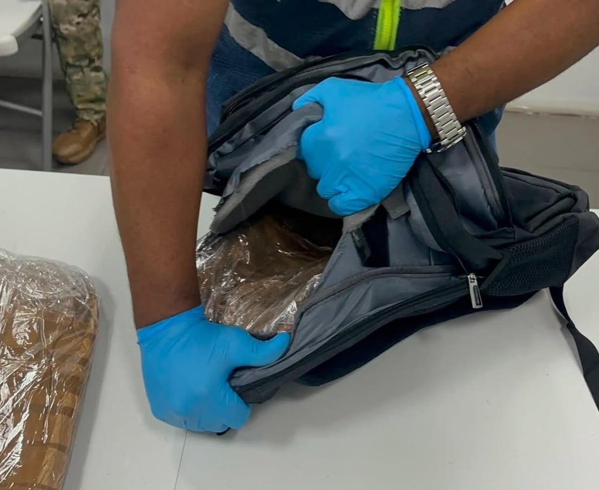 Alerta Aeropuerto: perro K-9 descubre más de 10 kilos de presunta droga ocultos en maleta de pasajero en Tocumen