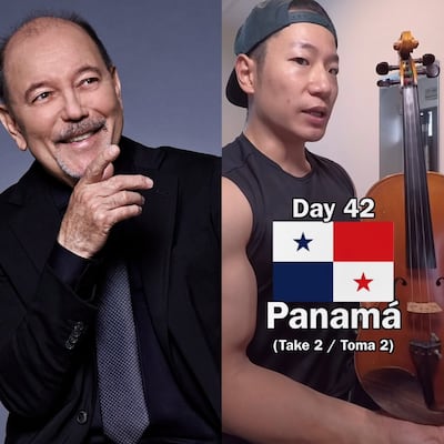 VIDEO | Violinista japonés rompe redes tocando ‘Patria’ de Rubén Blades y soltando un ‘¿Qué xopá?’