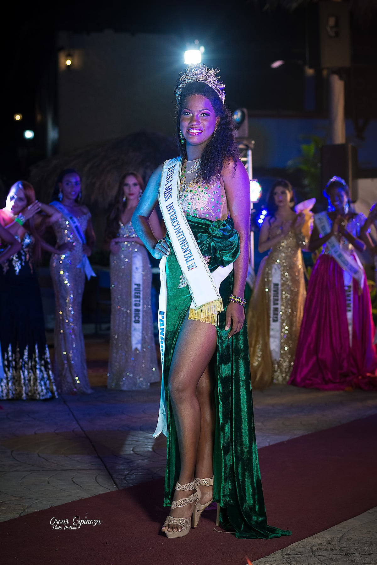 Beldad de ébano. Bella colonense es la nueva Miss Reina Intercontinental