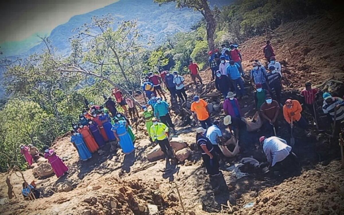 Luego de dos meses hallan el cadáver de una menor. Sinaproc reactiva búsqueda de desaparecidos en la comarca Ngäbe Buglé tras el huracán Eta 