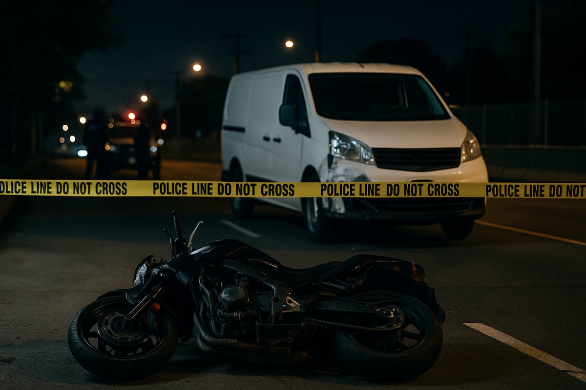 Tragedia en la Cincuentenario: Motorizado muere tras fuerte impacto