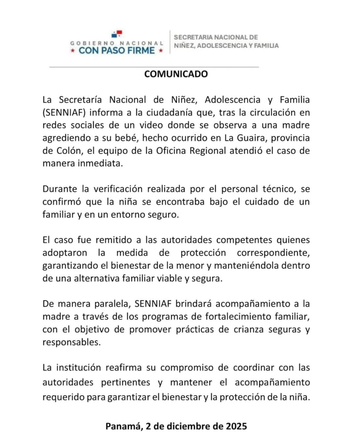 ¡Indignante! Cae mujer que golpeaba a su bebé de un año en Colón