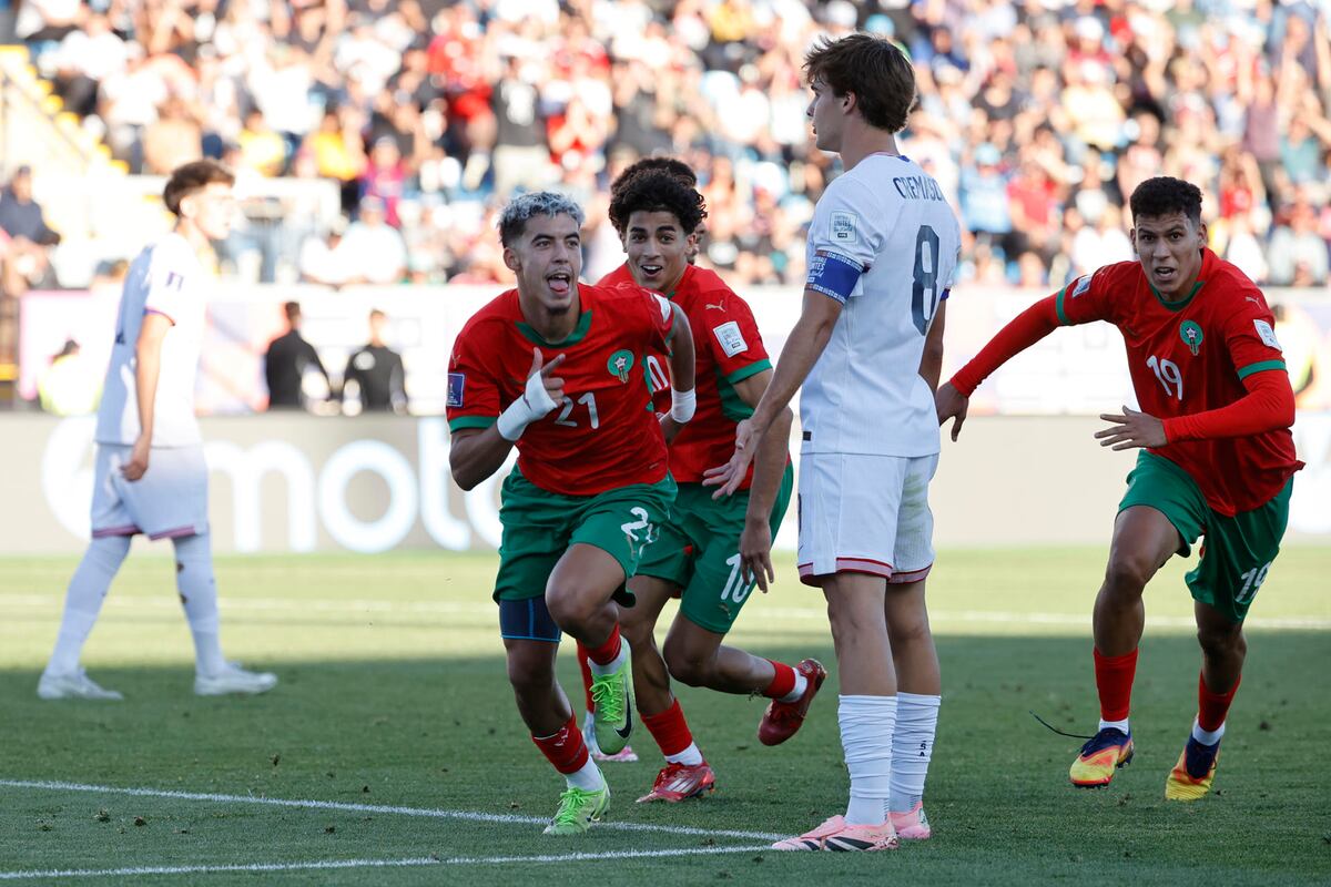 Marruecos le mete candela al Mundial Sub-20 y elimina a EE.UU. con autoridad