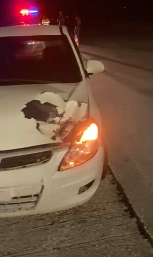 Peligro en la vía. Lanzan piedras en la auto pista Panamá- Colón