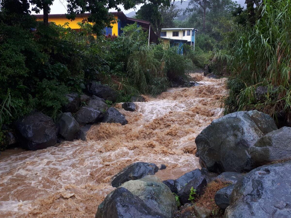 VIDEOS Y FOTOS. Si sigue lloviendo varios puntos de Chiriquí estarán en peligro