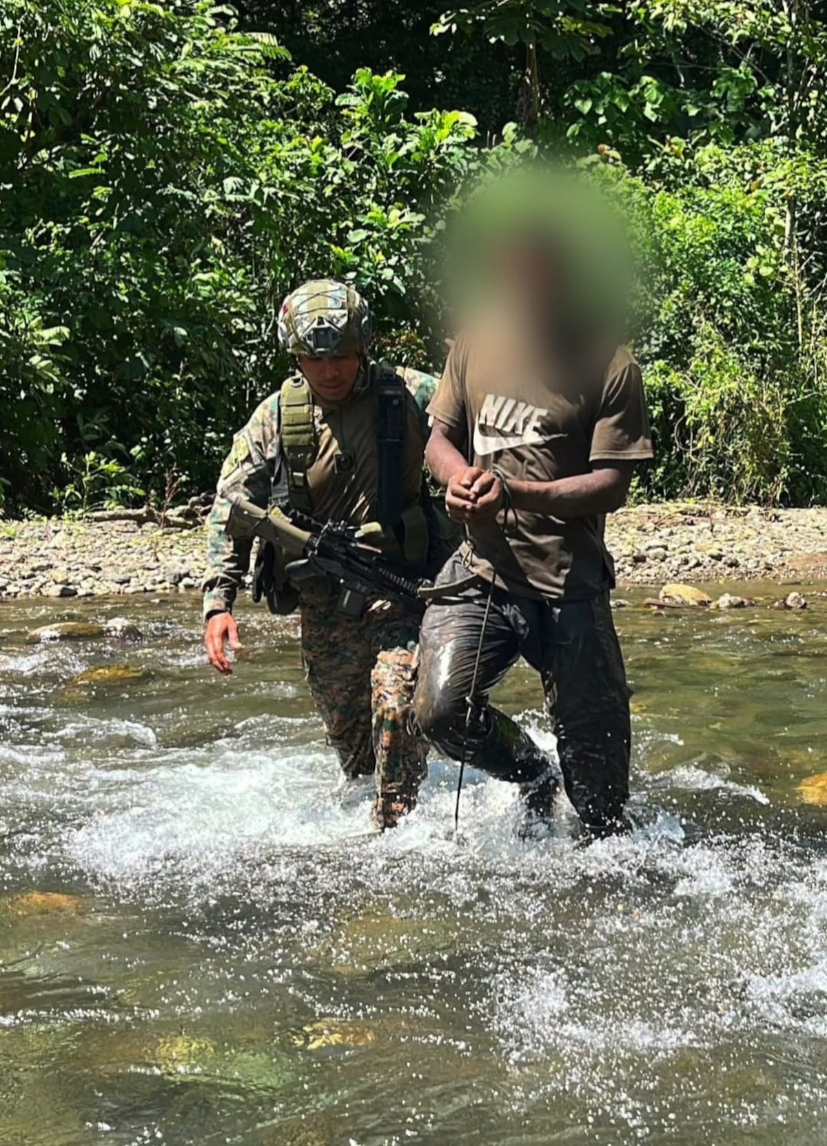 Operación Jaguar sacude el río Tuira: caen seis colombianos por presunta minería ilegal y Senafront apunta al Clan del Golfo +VIDE0