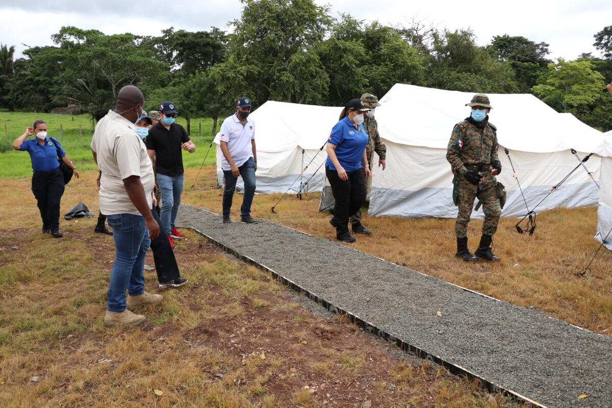 Migrantes haitianos imputados por incendiarios en Darién fueron trasladados a la cárcel de Tinajitas