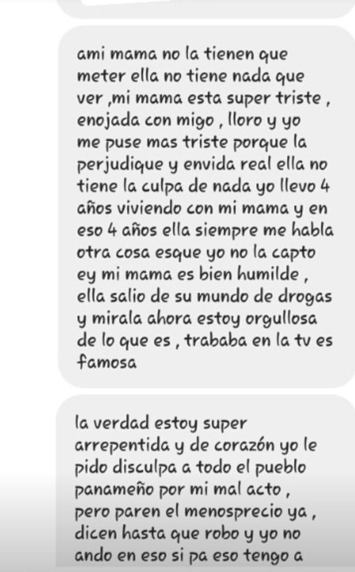 Hija de Nilka 'Ayúdame Calderón' se disculpa por su live del caos en Multiplaza