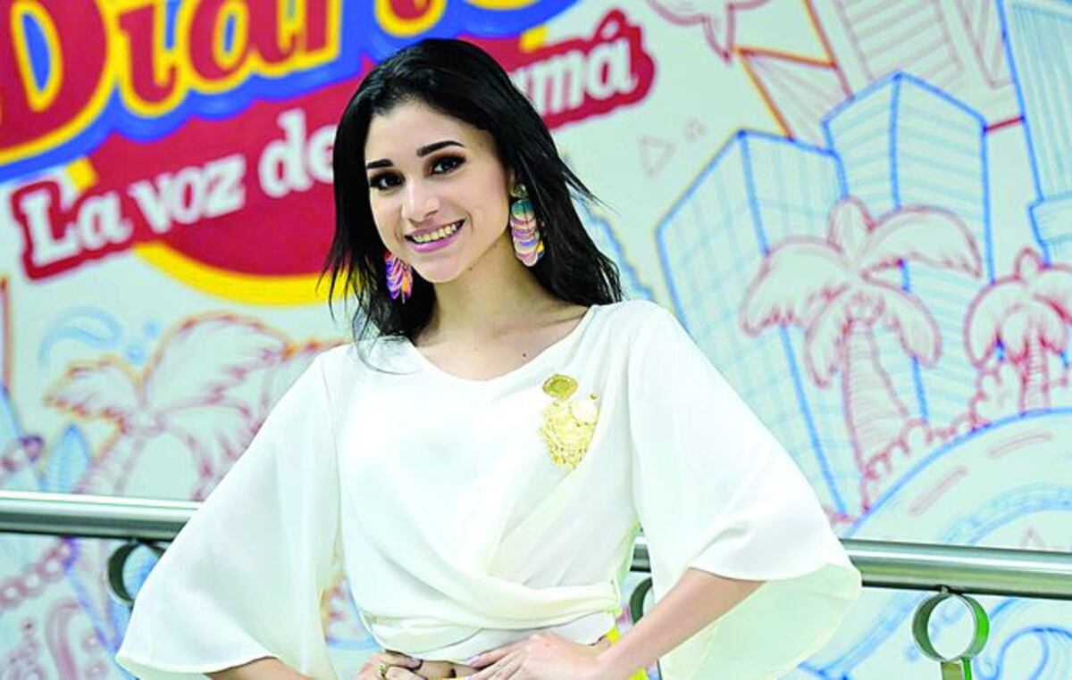 Quiere resaltar la cultura. Reina de Calle Arriba de Natá 