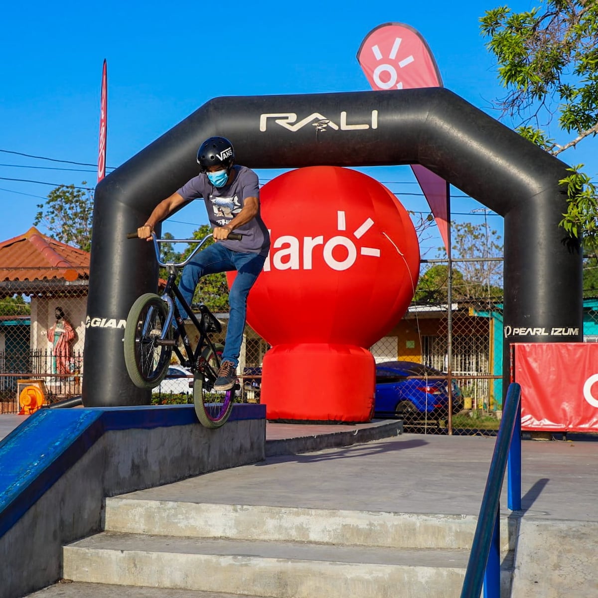 El Freestyle de BMX se tomó La Plazita Park de Chitré este fin de semana