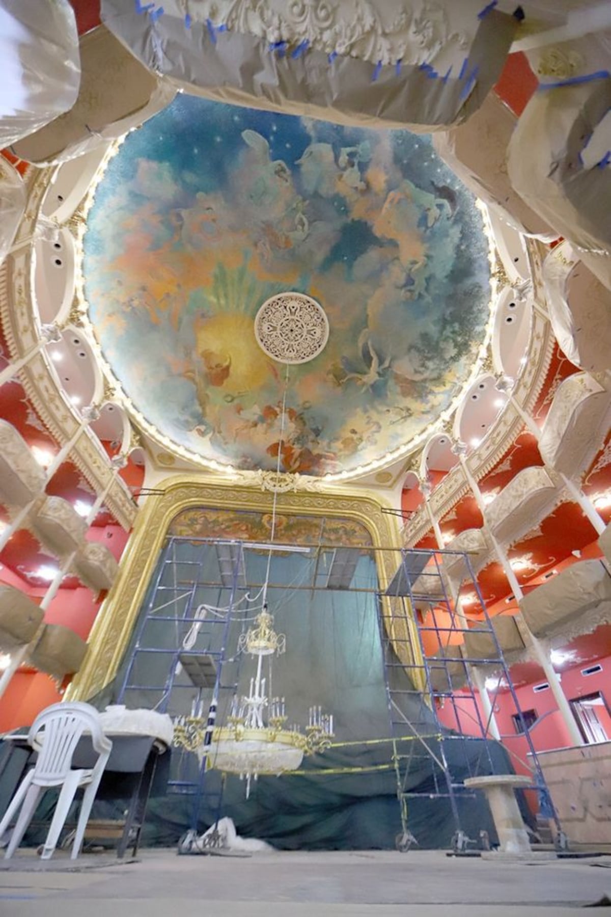 Histórico.Miren cómo está quedando el Teatro Nacional.Tiene 80% de avance. Video