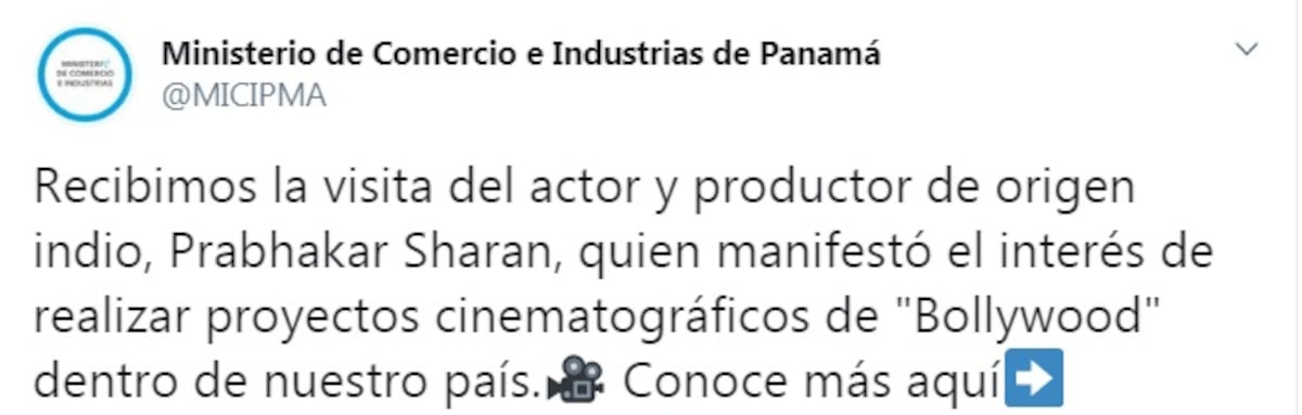 Bollywood pone sus ojos en Panamá