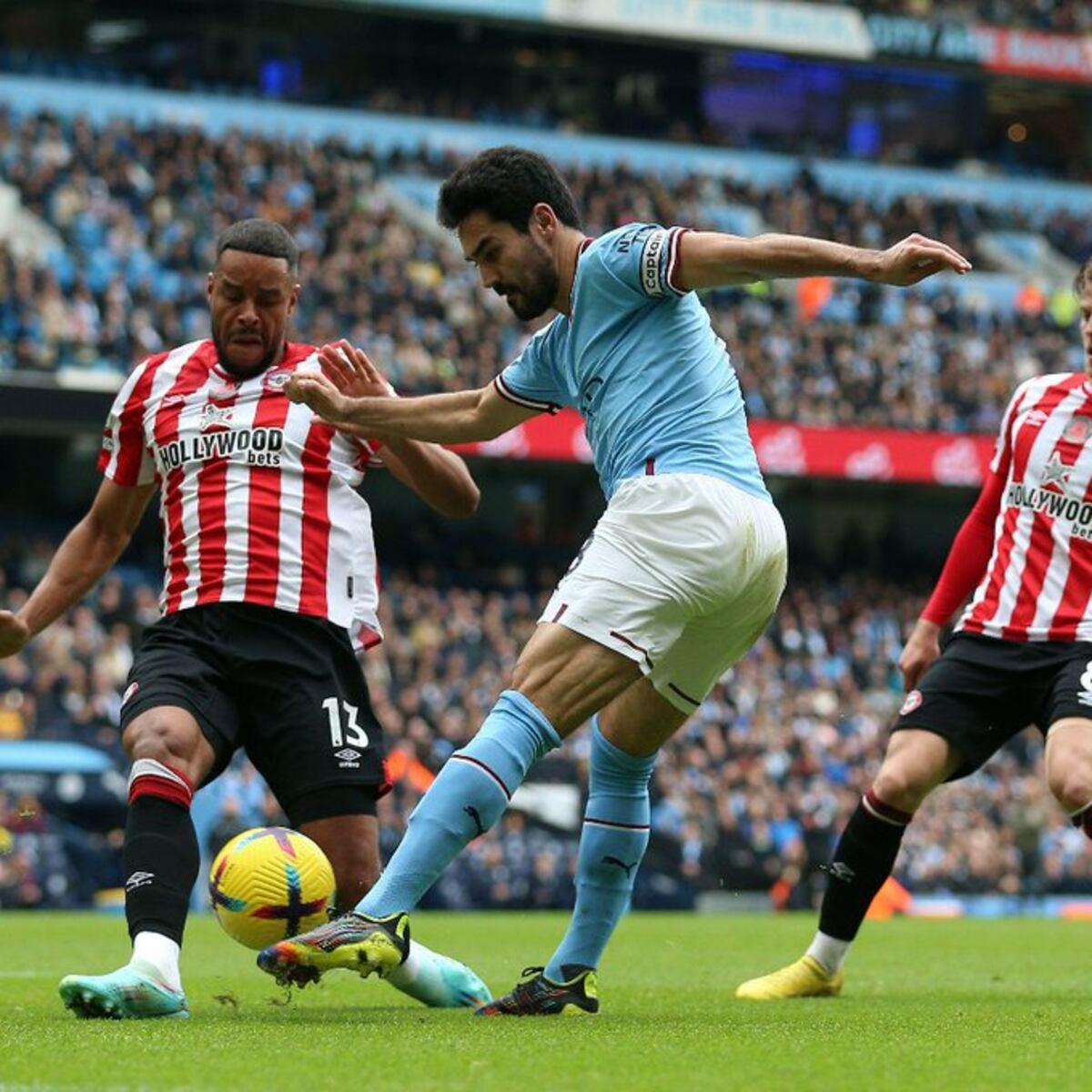 El Brentford sorprende y tumba al Manchester City en la Liga Premier