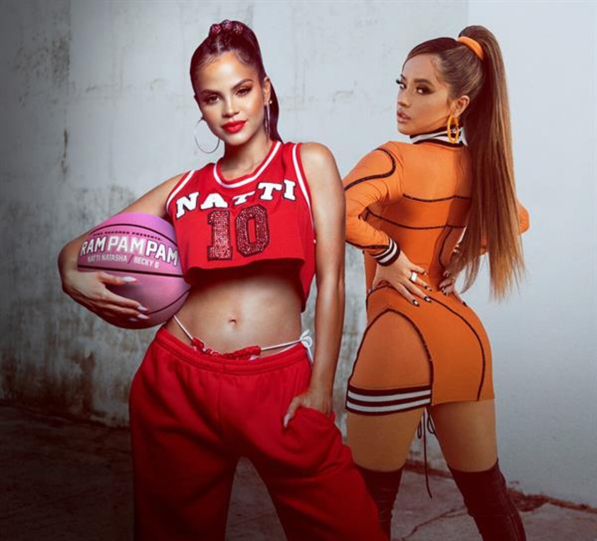 ‘Ram pam pam’. Natti Natasha y Becky G buscan repetir el éxito de ‘Sin Pijama’