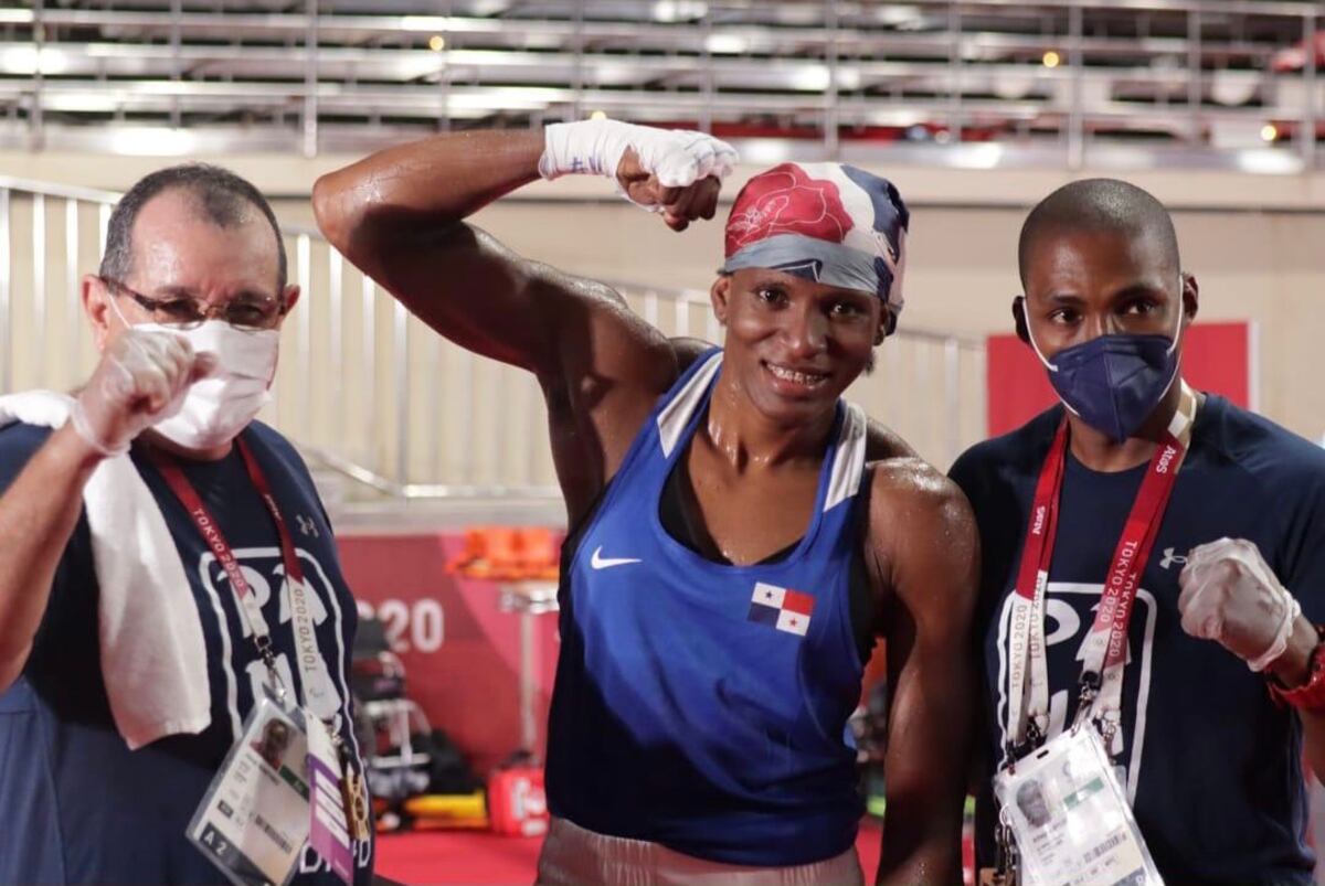 Tokio 2020: Atheyna Bylon gana en el debut del boxeo olímpico