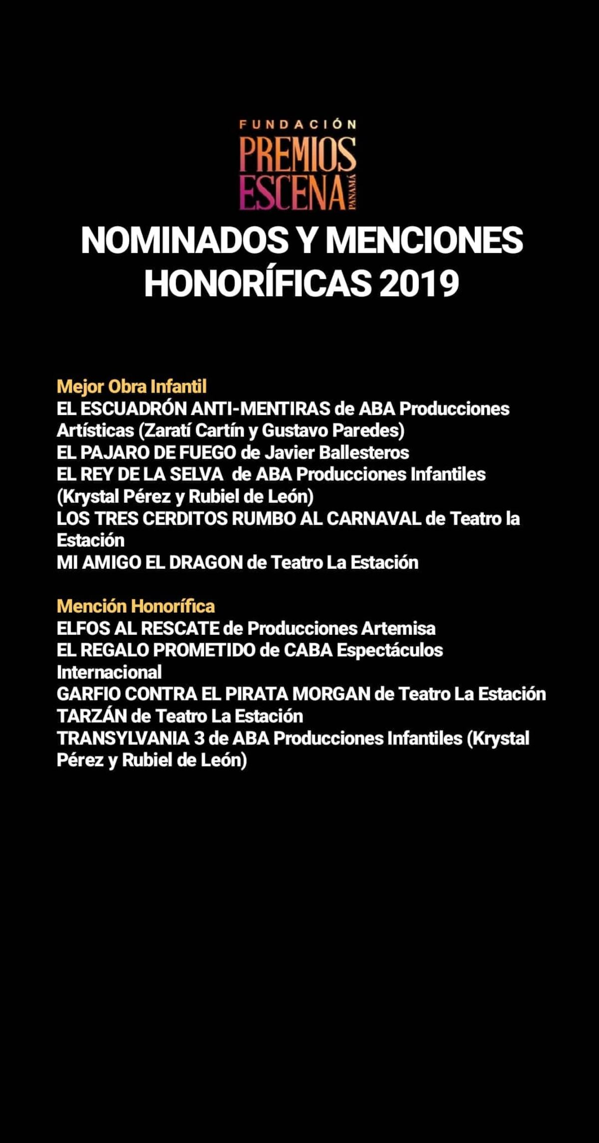 Este domingo premian a lo mejor del teatro en Panamá de manera virtual. Hasta caras de TV compiten. Entre gratis