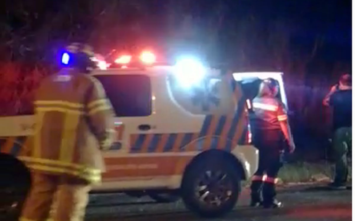 Cinco miembros de una familia se estrellan en Vía Centenario. Una bebé herida