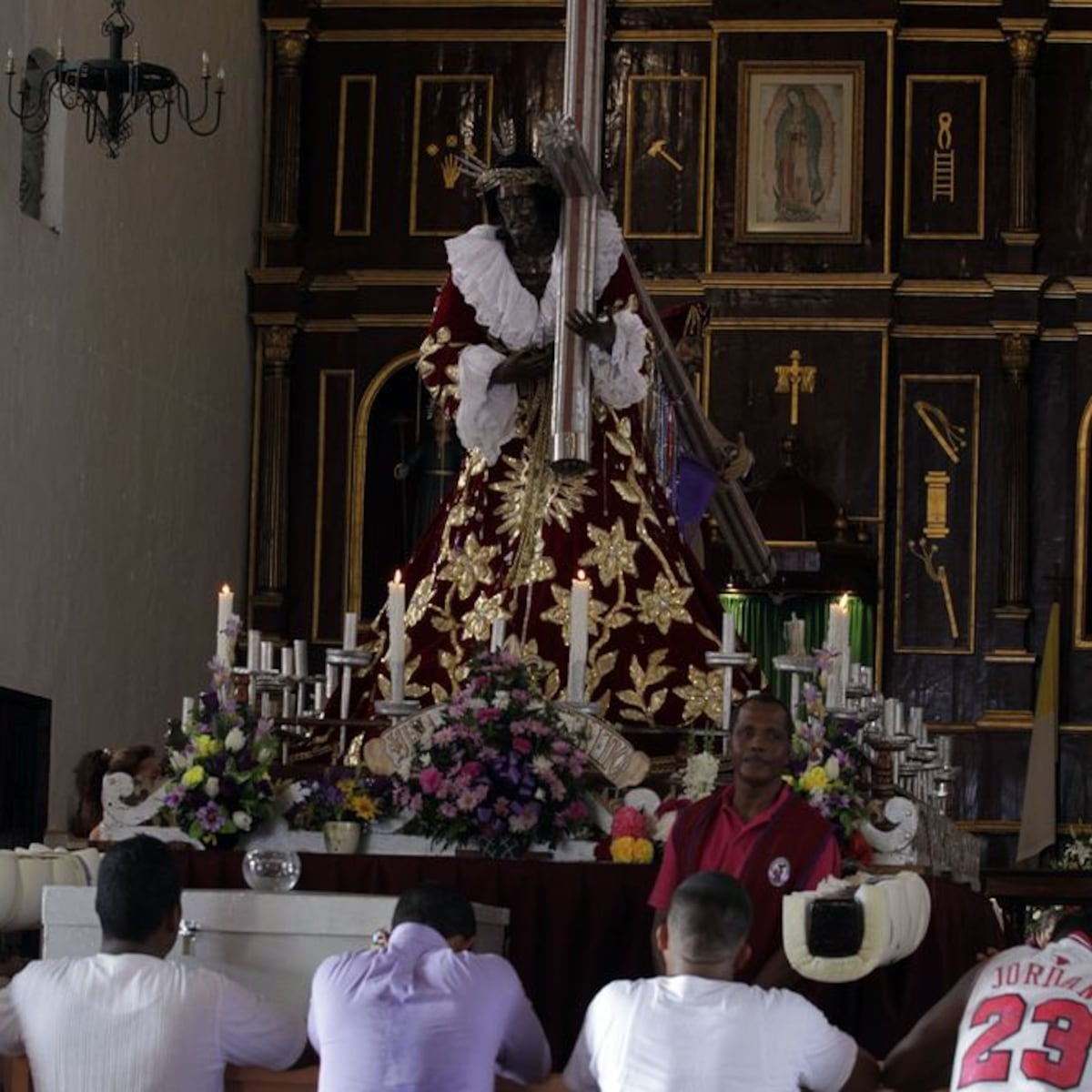 Cristo Negro de Portobelo: así avanza la restauración de la iglesia de San Felipe
