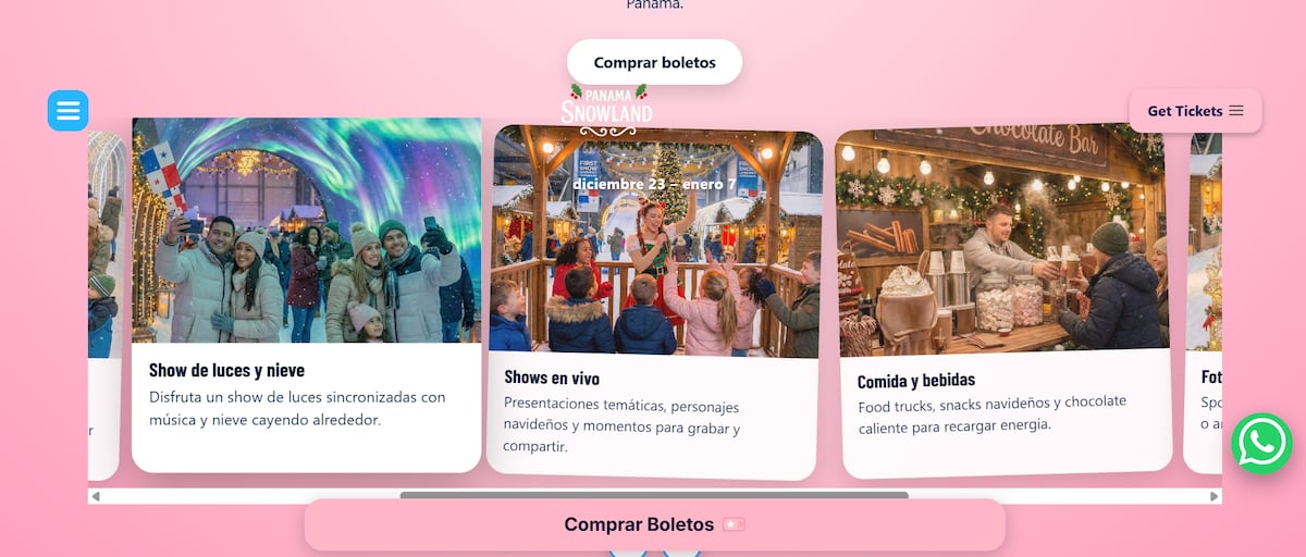 ‘Nieve que era jabón’: denuncias explotan tras inauguración de ‘SnowlandPTY’