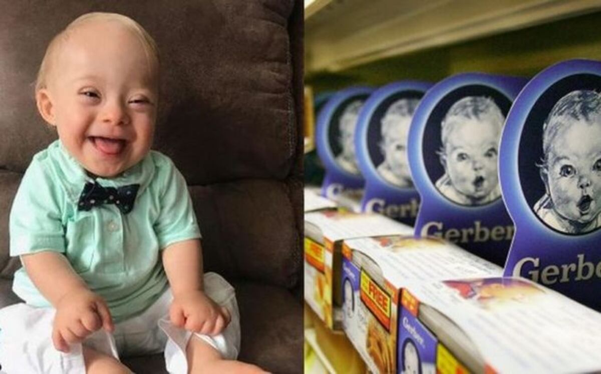 Lucas, el primer bebé con Síndrome de Down en ser la imagen de Gerber