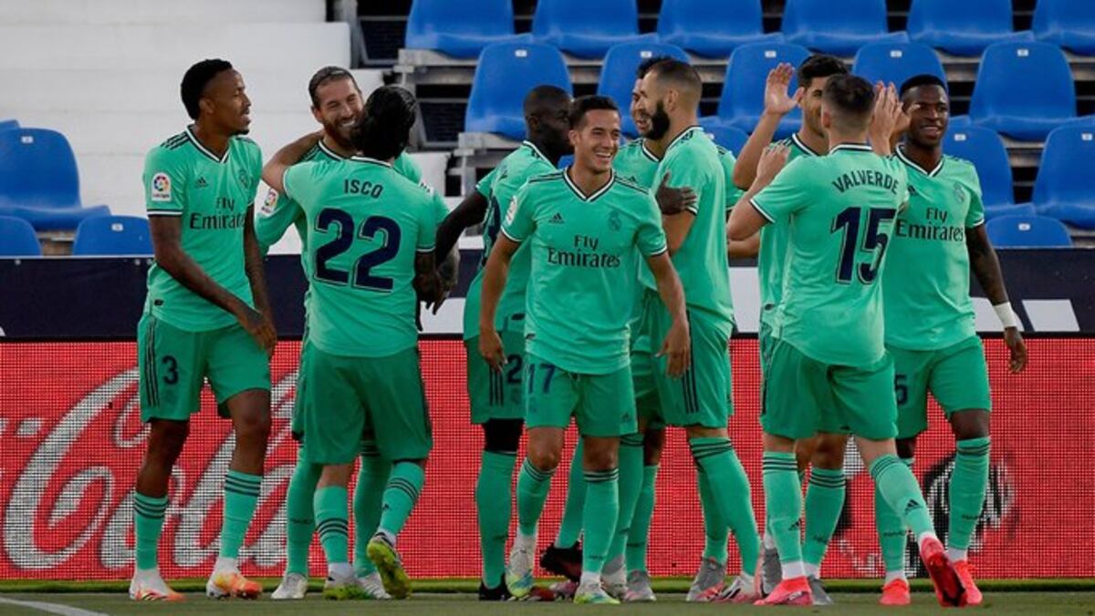 El Real Madrid empata 2-2- ante Leganés y lo manda al descenso