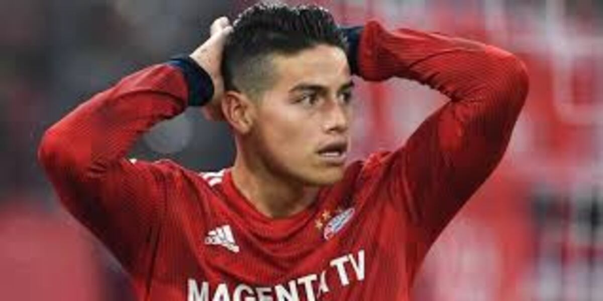 El colombiano James Rodríguez sufre una grave lesión en entrenamiento